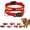 Brown, variant on Personalized Embroidered Dog Collar - Custom Nylon Pet Collar with Name & Phone Number,Fashion Adjustable Size Soft Comfortable for Small Medium Large Dogs Durable & Lightweight Collars