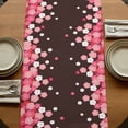 thumbnail image 5 of Table Runners 90 Inches Long Dress Scarves, Black Mountains Farmhouse Coffee/Dining/Kitchen Table Runner for Living Room, Modern Aesthetic Cherry Blossoms Cranes 13x90 Inch, 5 of 9