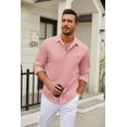 thumbnail image 2 of COOFANDY Men's Button Down Long Sleeve Dress Shirts Wrinkle Free Athletic Fit Untucked Shirt, 2 of 6