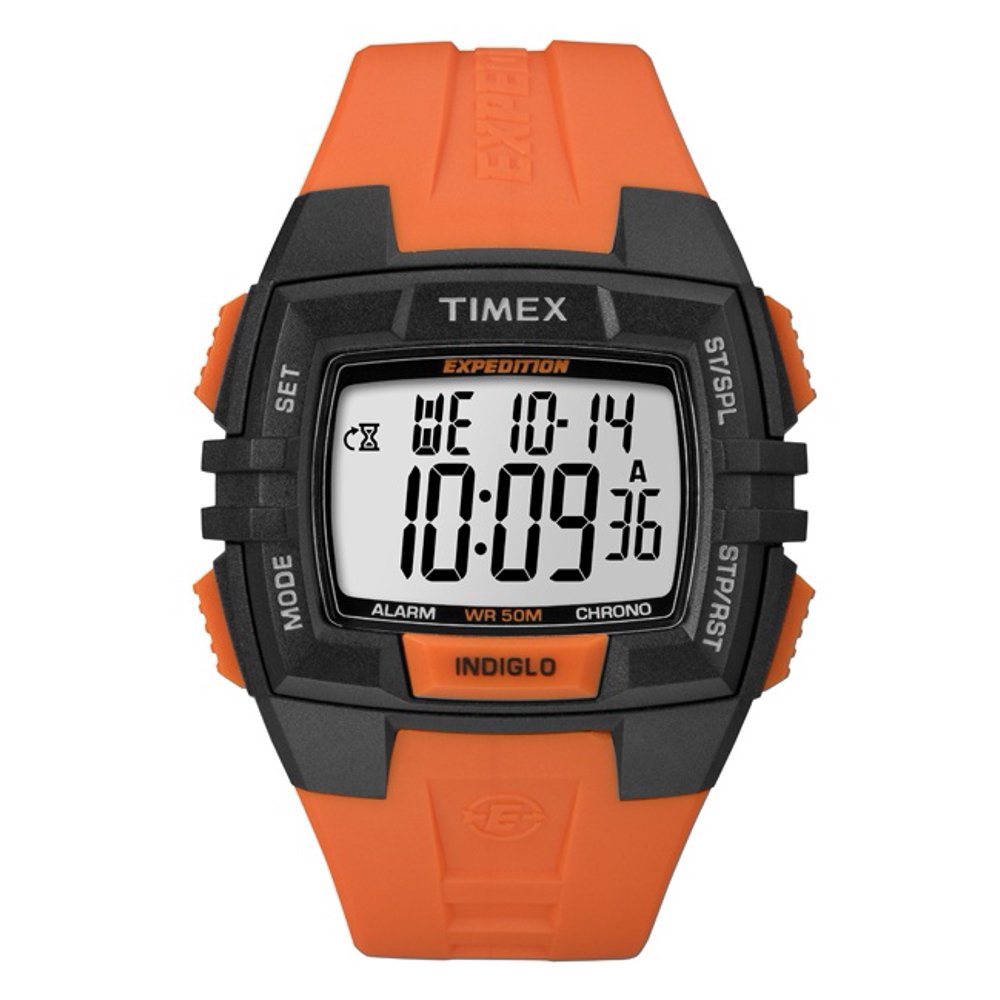 Timex Timex Men's T499029J Expedition Orange Chronograph Digital
