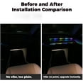 thumbnail image 5 of Road Glow Interior Lights, RoadGlow Interior Lights - Universal for All Vehicles/Customizable Colors/Remote Control/Music Sync/App Control, Road Glow LED Lights Interior (43.3 in * 4), 5 of 6