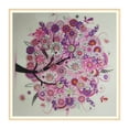 thumbnail image 2 of fashionhome DIY Four Season Tree Rhinestone Painting Winter Autumn Tree Crystal Embroidery Pictures Diamond Cross Stitch Decoration, 2 of 8