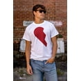 thumbnail image 4 of Other Half Heart Cute Matching Set Plus Size Crewneck Graphic Tee Shirt Brisco Brands 3X, 4 of 5