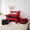 Red Black, variant on Erosebridal Cartoon Baseball Twin Bedding Sets 7-Piece, Sports Gaming Bedding Comforter Set, Red Black