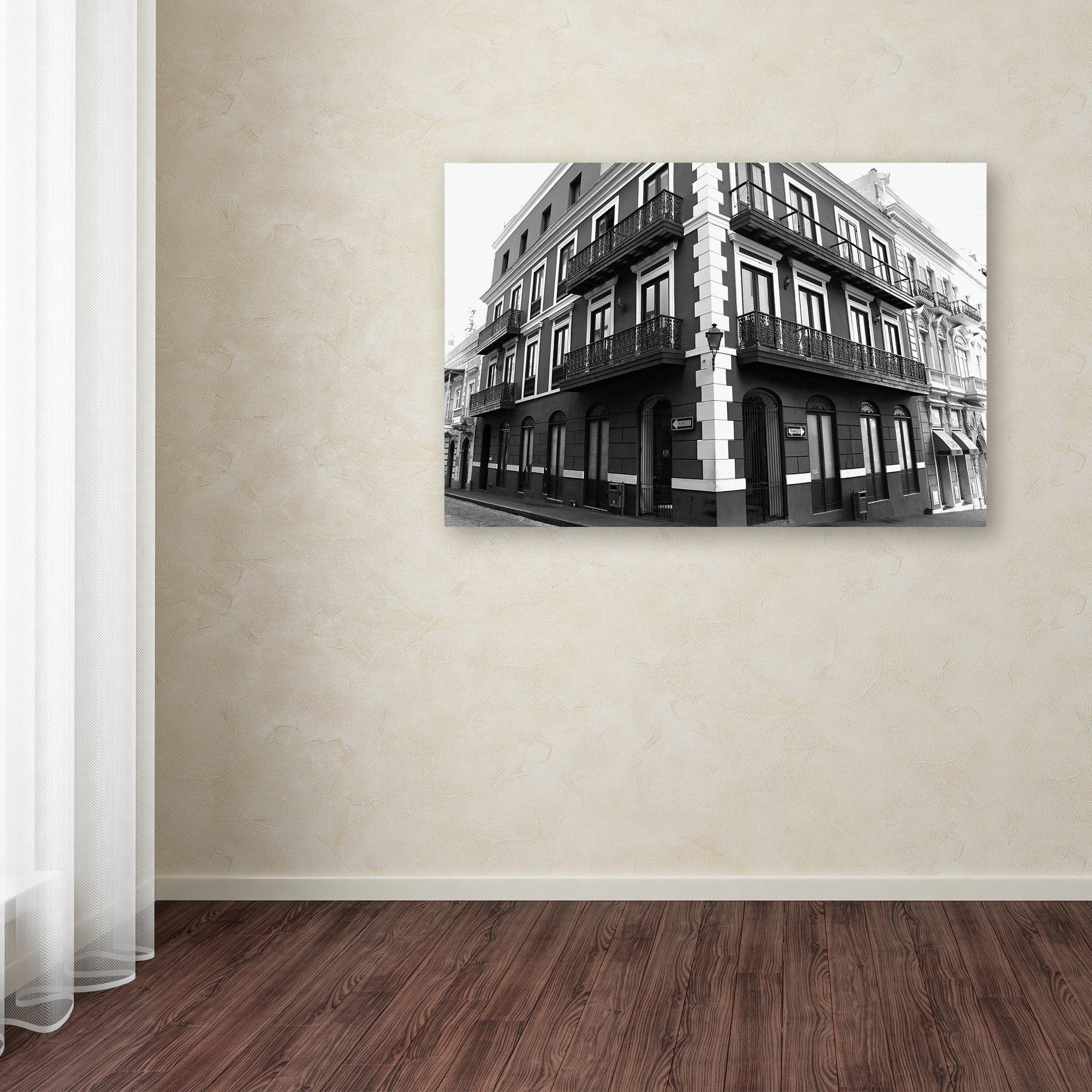 Trademark Fine Art "Old San Juan 9" Canvas Art by CATeyes