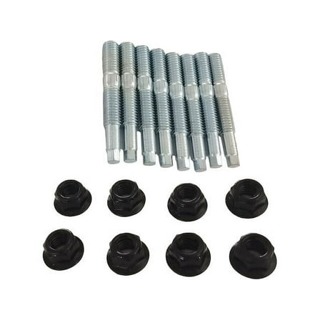 Exhaust Manifold Hardware Kit - Compatible with 2005 - 2010 Ford F-250 Super Duty 2006 2007 2008 2009