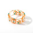 thumbnail image 3 of XZNGL Cute Acrylic Resin Rings Colorful Summer Knuckle Transparent Rings, 3 of 9