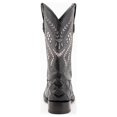 thumbnail image 4 of Ferrini Western Boots Mens Bronco Pirarucu Print Black 43393-04, 4 of 6