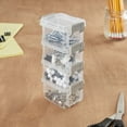 thumbnail image 2 of Simplify 4 Pack 5oz Stackable Clear Storage Boxes with Grey Lid, 2 of 4