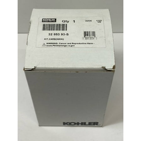 Kohler 32 853 93-S Kit, Carburetor Complete
