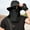 Black, variant on Sun Hat Men, Outdoor UPF 50+ UV Protection Caps with Face Cover & Neck Flap, Summer Wide Brim Hat for Fishing, Hiking and Camping, Boating, Armygreen