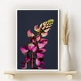 thumbnail image 2 of PixonSign Lupine Flower Picture Framed Canvas Art Prints Farmhouse Wall Decor, 24"x36" White, 2 of 5
