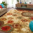 thumbnail image 7 of Mohawk Home Caravan Medallion Printed Indoor Nylon Area Rug, Multi, 3' 9" x 5', 7 of 7