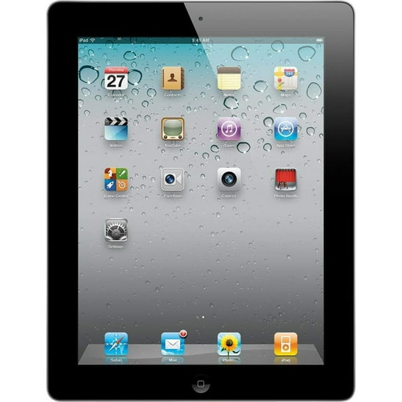 Restored Apple 64GB iPad 2 with WiFi, Black (Refurbished)