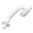 thumbnail image 4 of Juego de tubos de drenaje flexibles para lavabo, tubo de drenaje de lavabo de 90 grados, manguera de drenaje flexible blanca antiolor para cocina y baño, 4 of 14