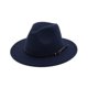 thumbnail image 1 of Sombrero Fedora de fieltro de lana para mujer o hombre, 1 of 3