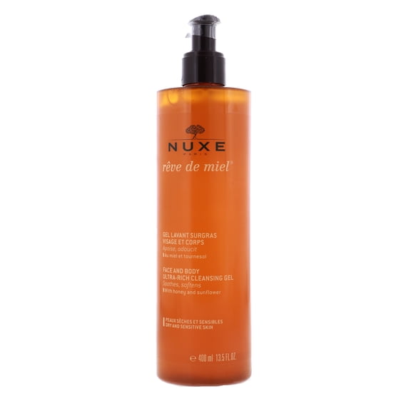 Nuxe Reve De Miel Face And Body Ultra-Rich Cleansing Gel, 13.5 oz