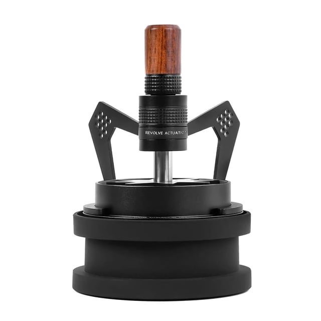 Herramienta WDT Rotativa 8 Agujas Para Café Espresso Con Base, Distribuidor Profesional De Café Para Baristas