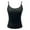 Black, variant on Daznico Women's Round Neck Adjustable Sleeveless Camisole Top - Strappy Tank for Layering Comfort,Size S