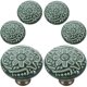 thumbnail image 4 of Smooth Ceramic Handles 6Pcs Decorative Knobs For Drawer Dressers Ideal For Home Decoration Light Green Modern Style, 4 of 5