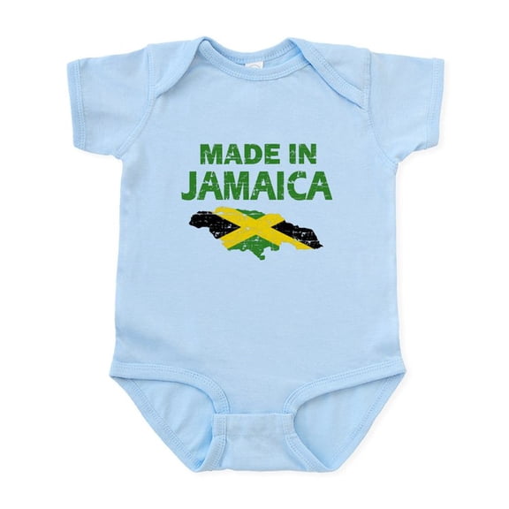 CafePress - Made In Jamaica Infant Bodysuit - Baby Light Bodysuit, Size Newborn - 24 Months