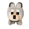 thumbnail image 1 of Minecraft 8138 Happy Explorer Untamed Wolf Plush Toy, Grey/Grey, 1 of 2