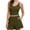 *2-Army Green, variant on VBVC Women's 2 Piece Drawstring Outfit Set,Soft Pajama Set For Women,Ladies Spaghetti Strap Tank Top and Shorts,Khaki,S-3XL