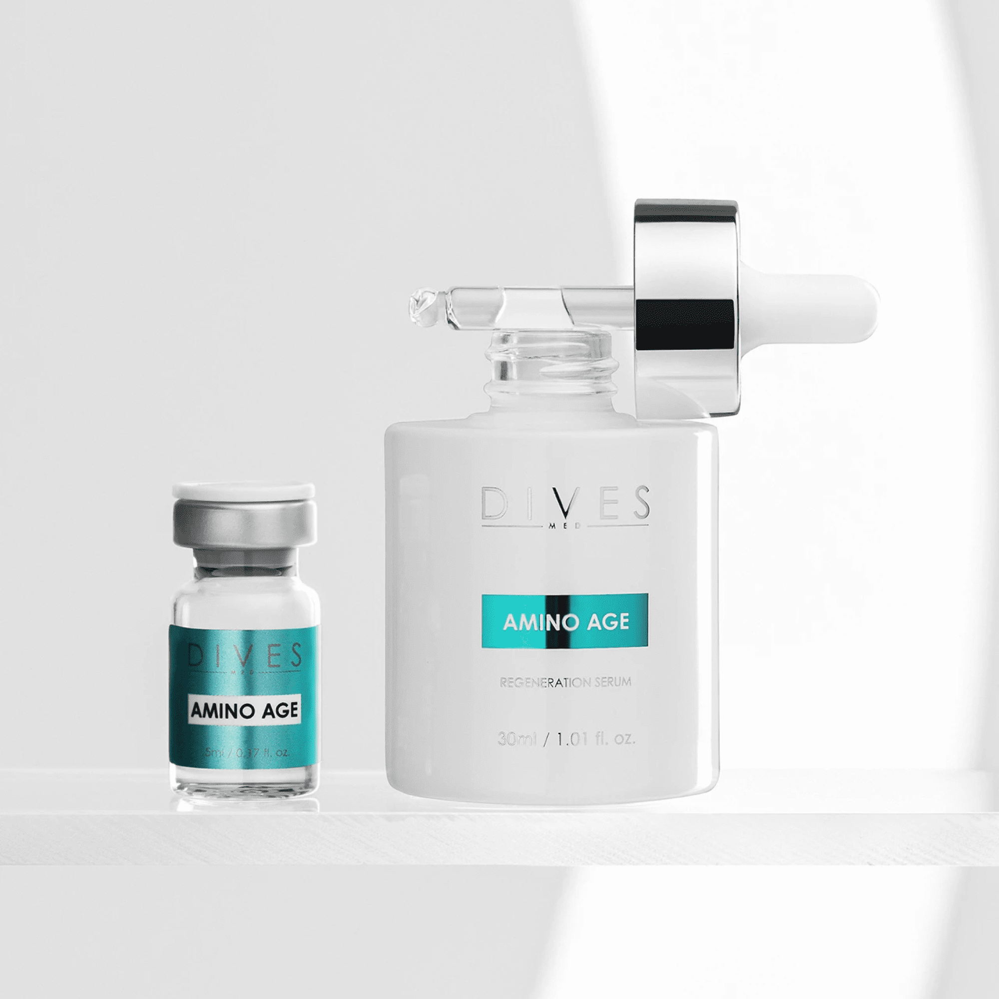 Dives Med Amino Age Hydrating Face Serum with Hyaluronic Acid, 30 ml