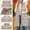 (Fashion 2)Beige, variant on Women's Winter Long Hooded Puffer Vest Stand Collar Sleeveless Puffy Coat with Pockets