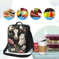 thumbnail image 4 of Disketp Vintage Sunflower Cow Bolsa Térmica Estampada para Almuerzo, Lonchera para Hombres y Mujeres Adultos, 4 of 7
