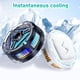 thumbnail image 3 of Enfriador Magnético para Teléfono Celular, Ventilador de Enfriamiento Magnético de Hielo para Tabletas, Enfriamiento rápido m ... Con Matriz de Turbina Ensanchada,, 3 of 7