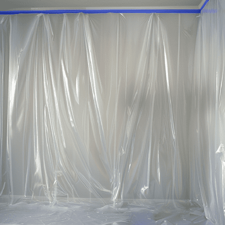 Husky 0.7 Mil Plastic Drop Cloth