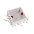thumbnail image 2 of BESTYASH 6Pcs Single Gang Box Electrical Outlet Box Sleek and Modern for Outdoor Space and General Users, 2 of 7