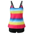thumbnail image 4 of Swimsuit Women High Waisted Tankini Plus Size Tankini Swimsuit High Waisted 2 Piece Bathing Suit, 4 of 8