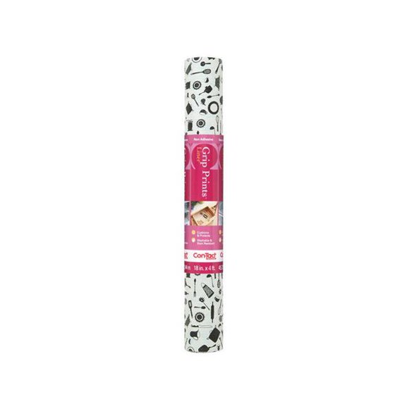 Contact 6339519 4 ft. x 18 in. Cucina Self Adhesive Grip Liner