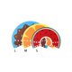 thumbnail image 4 of 1pc Pet Elizabethan Collar Beauty Mask Anti-Bite Collar Cat's Neutering Head Cover Anti-Scratch Neck Ring Dog Grooming Circle, 4 of 5
