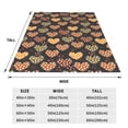 thumbnail image 3 of Pofeuu Heart Print Ultra-Soft Micro Fleece Blanket,for Bed Or Sofa,All Season Throw Blankets Flannel Blanket-50"x40", 3 of 7