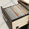 thumbnail image 4 of Sauder Affirm Engineered Wood 2-Drawer Mobile Filing Cabinet in Noble Elm/Brown, 4 of 10
