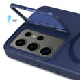 thumbnail image 3 of Allytechgroup Galaxy S23 Plus Case with Lens Stand, Magnetic Back Cover Support Car Mount Shockproof Anti-Scratch Bumper Phone Case for Samsung Galaxy S23 Plus, Darkblue, 3 of 7