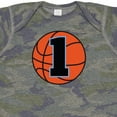 thumbnail image 4 of Inktastic Basketball 1st Birthday 1 Year Old Boys Baby Bodysuit, 4 of 5