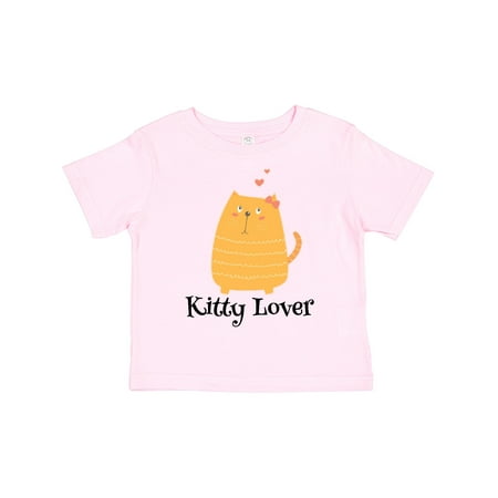 

Inktastic Kitty Lover Orange Tabby Cat Gift Toddler Toddler Girl T-Shirt