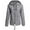 Dark Gray, variant on Monfince Women Lightweight Rain Jacket Outdoor Packable Waterproof Hooded Zip Raincoat Long Sleeve Hiking Clothes 1Pcs