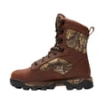thumbnail image 3 of Rocky Men's Bearclaw HD 9" Waterproof 1000 Gram Insulated Hunting Boots Leather Brown/Realtree APX 8.5 D, 3 of 6