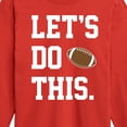 thumbnail image 3 of Instant Message - Let's Do This - Toddler & Youth Long Sleeve Graphic T-Shirt, 3 of 6