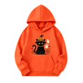 thumbnail image 6 of Grblisyd Girls Casual Long Sleeve Hoodies Cute Oversized Halloween Sweatshirt Tops with Kangaroo pocket, 6 of 6