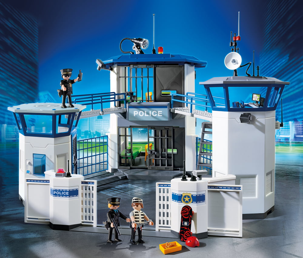 Cabane / Bureau / Prison du Sherif office- Playmobil system