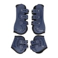 thumbnail image 2 of Bottes de Tendon de Cheval, PU Shell Tendon Fetlock Bottes de Garde de Garde pour l'Équitation Amortissant les Chocs Protection de la Compétition Ouverte devant le Saut Tendon Bottes de Chevaux, 2 of 7