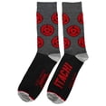 thumbnail image 4 of Naruto Chaussettes Mi-Mollet, Lot de 5 Paires, Couleur Fendue, 4 of 6