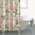 thumbnail image 5 of Waterproof Pioneer Shower Curtain 36x72 Inch Polyester Unique Colorful Floral Shower Curtain for Bathroom Hotel Home Decor with 7 Plastic Hooks, 5 of 5