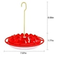 thumbnail image 5 of iMucci Hanging Hummingbird Feeders for 25 Feeding Ports, Leak-Proof, Easy to Clean and Fill, Hummingbird Feeders for Outdoors, Windows, Deck, Patio, Garden, 5 of 6